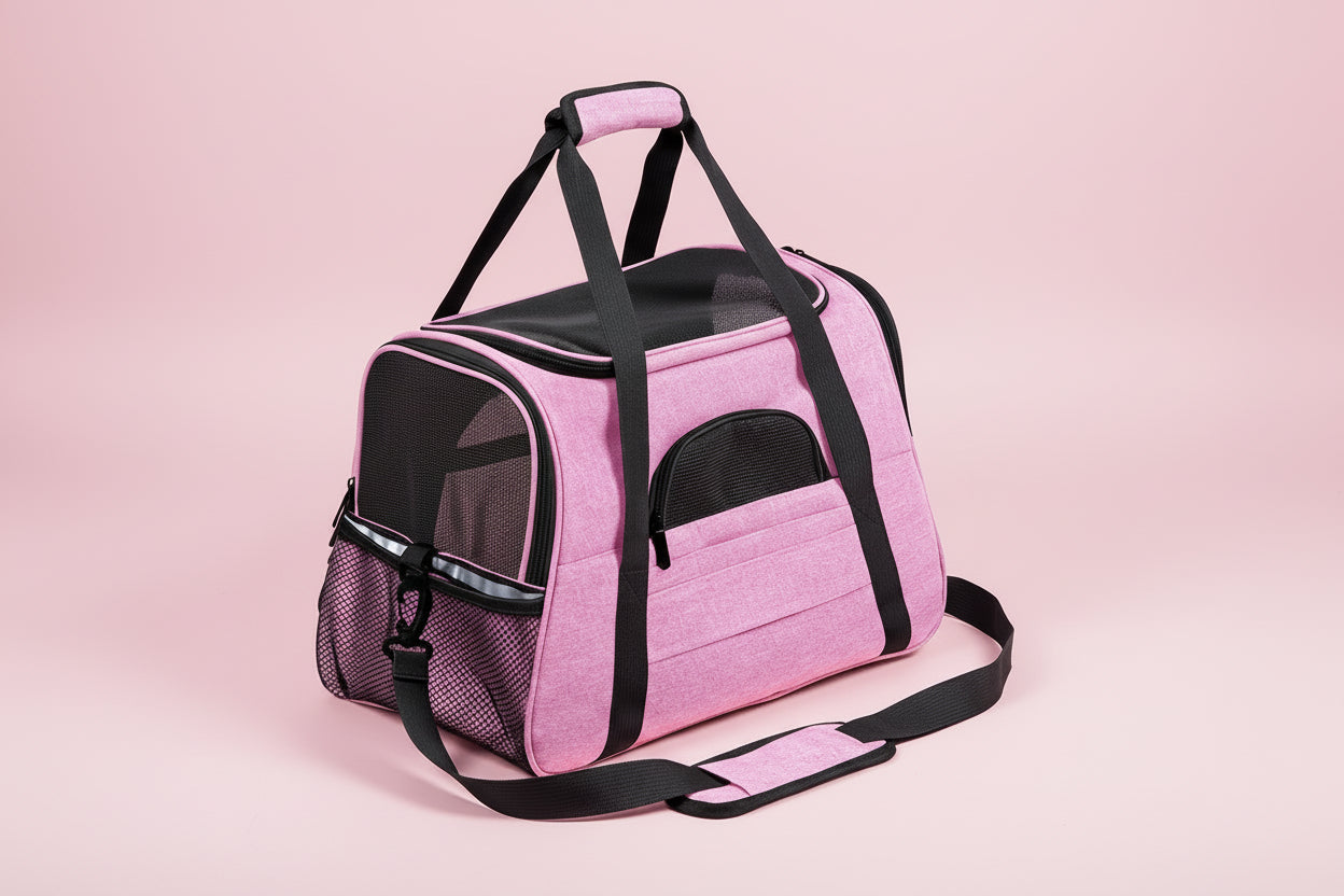 Borsa Trasportino Portatile per Cani e Gatti – Pratica e Confortevole