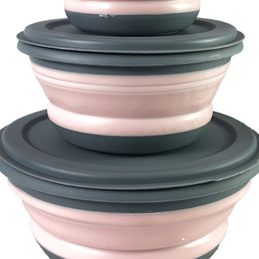 Set da 3 Ciotole Pieghevoli per Animali Domestici – Pratiche e Portatili